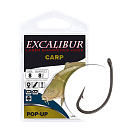 Купить Excalibur 47320004 Carp Pop-Up Крючки С Одним Глазком Бесцветный Black Nickel 4 7ft.ru в интернет магазине Семь Футов