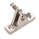 Петля настила с предохранительным болтом, нижняя часть, прямая/нержавеющая сталь