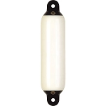 Dan fender m54068 Усиленный брызговик с 2 отверстиями White / Black 76x10x10 20 x 76.5 cm