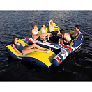 Купить Aguapro 744-APL20349 Giant Party Raft Буксируемый поплавок Многоцветный Yellow / White / Blue 6-7 Places  7ft.ru в интернет магазине Семь Футов