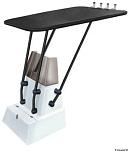 Heavy duty professional T-Top black / black fabric, Osculati 48.193.02
