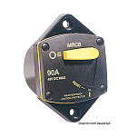 Автоматический врезной выключатель 150 А для защиты лебёдок и подруливающих устройств с клеммами 5/16", Osculati 02.700.40