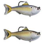 Live target MHS90MS630 Menhaden Приманка для плавания 90 mm 14g Золотистый Bronze