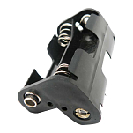 Euroconnex 2366 2366 3xR6 Clip Держатель Батареи Серебристый Black