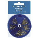 Купить Kinetic F668-102-275 Barral Набор вертлюгов Золотистый Gold 7ft.ru в интернет магазине Семь Футов