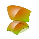 Oakley 13-732 Flak Jacket XLJ Polarized Линзы  Fire Iridium Polarized/CAT3