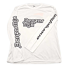 Купить Benzar mix 74010-714 Футболка с длинным рукавом Logo Белая White XL 7ft.ru в интернет магазине Семь Футов