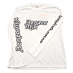 Benzar mix 74010-714 Футболка с длинным рукавом Logo Белая White XL