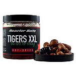 Reactor baits 5043S005 XXL острая специя 150g тигровые орехи Brown
