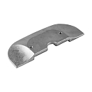 Купить Цинковый анод Tecnoseal 00814 190x72x16мм пластинчатый для двигателей Mercruiser Alpha One 7ft.ru в интернет магазине Семь Футов