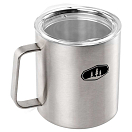 Купить Gsi outdoors 63250 Glacier 440ml Кубок из нержавеющей стали Серебристый Silver 7ft.ru в интернет магазине Семь Футов