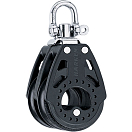 Купить Harken 2602 Double Carbo 57 Mm Шкив Черный  Black / Silver 7ft.ru в интернет магазине Семь Футов