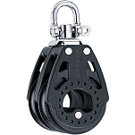 Harken 2602 Double Carbo 57 Mm Шкив Черный  Black / Silver