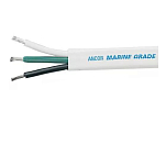 Ancor 639-130905 Marine Grade Плоский триплексный кабель из луженой меди 8/3 White 15.2 m