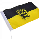 Флаг - Баден-Вюртемберг с гербом