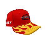 Бейсболка/кепка универсальная Sportsstuff Red Hat 71-2000-RED хлопок красный/желтый