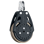 Harken 2165 Cabo Ratchamatic Block 57 mm 1.5 Grip Черный Black / Silver / Grey