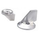 Купить Oem marine 2626801A 75-90HP DF 40 Анод из алюминиевого ребра  Grey 7ft.ru в интернет магазине Семь Футов