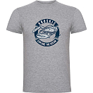 Купить Kruskis CA65500158C058 Футболка с коротким рукавом Lobster Серый Heather Grey S 7ft.ru в интернет магазине Семь Футов