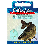 Gamakatsu 140127-01000-00020-00 Booklet Carp 3310G Палатка Крюк 0.200 мм Золотистый Gold 10 