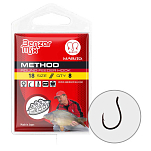 Benzar mix 43453006 Mix Method Maruto 9626 Крючки С Одним Глазком Бесцветный Black Nickel 6