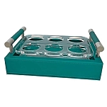 Marine business 42009 лоток для держателя иглы Waves Turquoise 18 x 12 x 3.5 cm