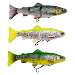 Savage gear 73992 4D Line Thru Trout Скользящая Приманка 250 mm 193g Lemon Trout