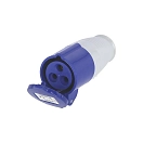 Купить Kent ec102 Розетка 16A 230V Blue / White 20x15x10 7ft.ru в интернет магазине Семь Футов