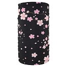 Купить Zan headgear tf607 Шарф-хомут Motley Tube® Fleece Sugar Blossom Black / Pink 15x10x5 7ft.ru в интернет магазине Семь Футов