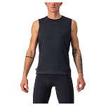 Castelli 4522566010-L Безрукавная базовая футболка Bandito Wool Черный Black L
