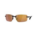 Costa 06s9074-66-907405 поляризованные солнцезащитные очки Gulf shore Matte Black 20x10x10 Gold Mirror 580P/CAT3