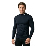 Mizuno a2gaa552-09-s Базовый слой с длинным рукавом Mid Weight High Neck Black 30x20x5