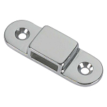Foresti & suardi 4949005 Крюк из хромированной латуни Серебристый Silver 85 x 28 x 14 mm 