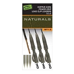Fox international CAC903-UNIT Свинцовые клипсы Edges™ Naturals Copper-Core Power Grip Brown