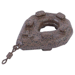 Korum KKGSL/8 K Grip Вращающийся свинец Серый Camo