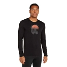 Купить Icebreaker 0A572O001M Базовый слой с длинным рукавом Merino 200 Oasis Ruapehu Round Черный Black M 7ft.ru в интернет магазине Семь Футов