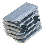 Recmar REC873395AL Volvo Алюминиевый анод Серебристый Grey 100 x 120 mm 