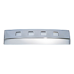 Quick italy 4043118 CPA 3 Белая вкладка со светодиодной подсветкой Серебристый Silver