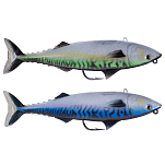 Live target AMS175MS953 Atlantic Mackerel Приманка для плавания 175 mm 67g Silver / Blue / Green