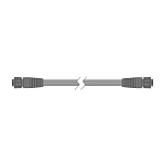 Raymarine a80656 Кабель данных радара Raynet Connector Cyclone 5 m White 10x10x6
