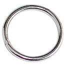 Купить Forniture nautiche italiane 5050487 316 Кольцо из нержавеющей стали Серебристый Silver 10 x 60 mm  7ft.ru в интернет магазине Семь Футов