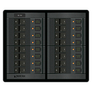 Купить Панель выключателей Blue Sea 360 Panel System 1222 12В 100А 16 автоматов 235x197мм 7ft.ru в интернет магазине Семь Футов