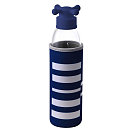 Купить Benetton BE344 500ml Borosilicate Бутылка для воды Blue 7ft.ru в интернет магазине Семь Футов