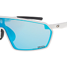 Спортивные очки GOG Freya / Matt White-Black / Sky Blue Lens, e610-3