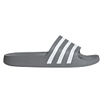 adidas f35538/5 Шлёпанцы Adilette Aqua Grey Heather / Ftwr White 32x20x10 EU 38