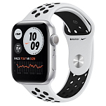 Apple MG293TY/A Watch Nike Series 6 GPS 44 Mm Белая  Silver / Pure Platinium / Black