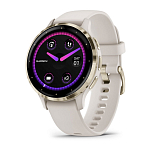 Garmin 010-02785-04 Часы Venu 3S Золотистый  Ivory / Soft Gold