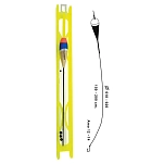 Expert predator 1961004 Готовая рыболовная леска Pole Rod Желтый Gold / Blue / Red 4 g