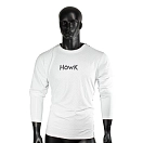 Купить Höwk HTSTS Футболка с длинным рукавом с защитой от ультрафиолета Tunastick Белая White S 7ft.ru в интернет магазине Семь Футов
