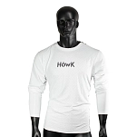 Höwk HTSTS Футболка с длинным рукавом с защитой от ультрафиолета Tunastick Белая White S